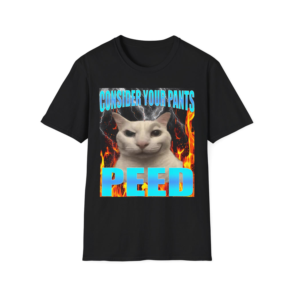 CONSIDER YOUR PANTS PEED SHIRT