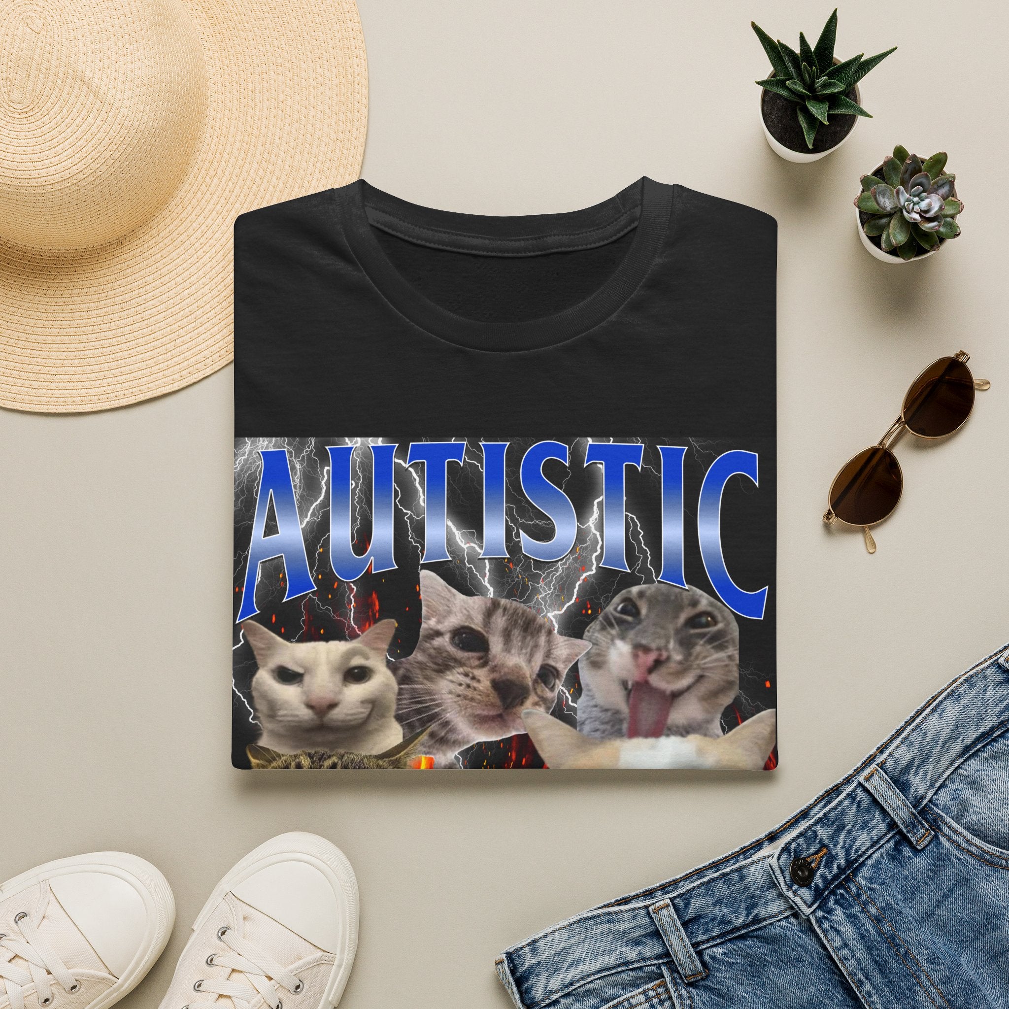 AUTISTIC AND GAY SHIRT